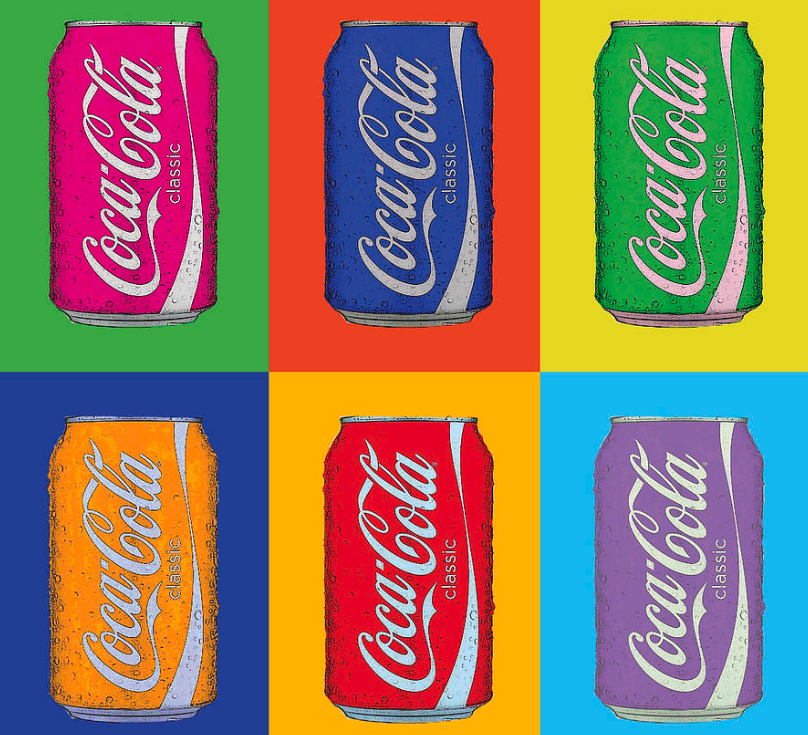 warhol popart coke